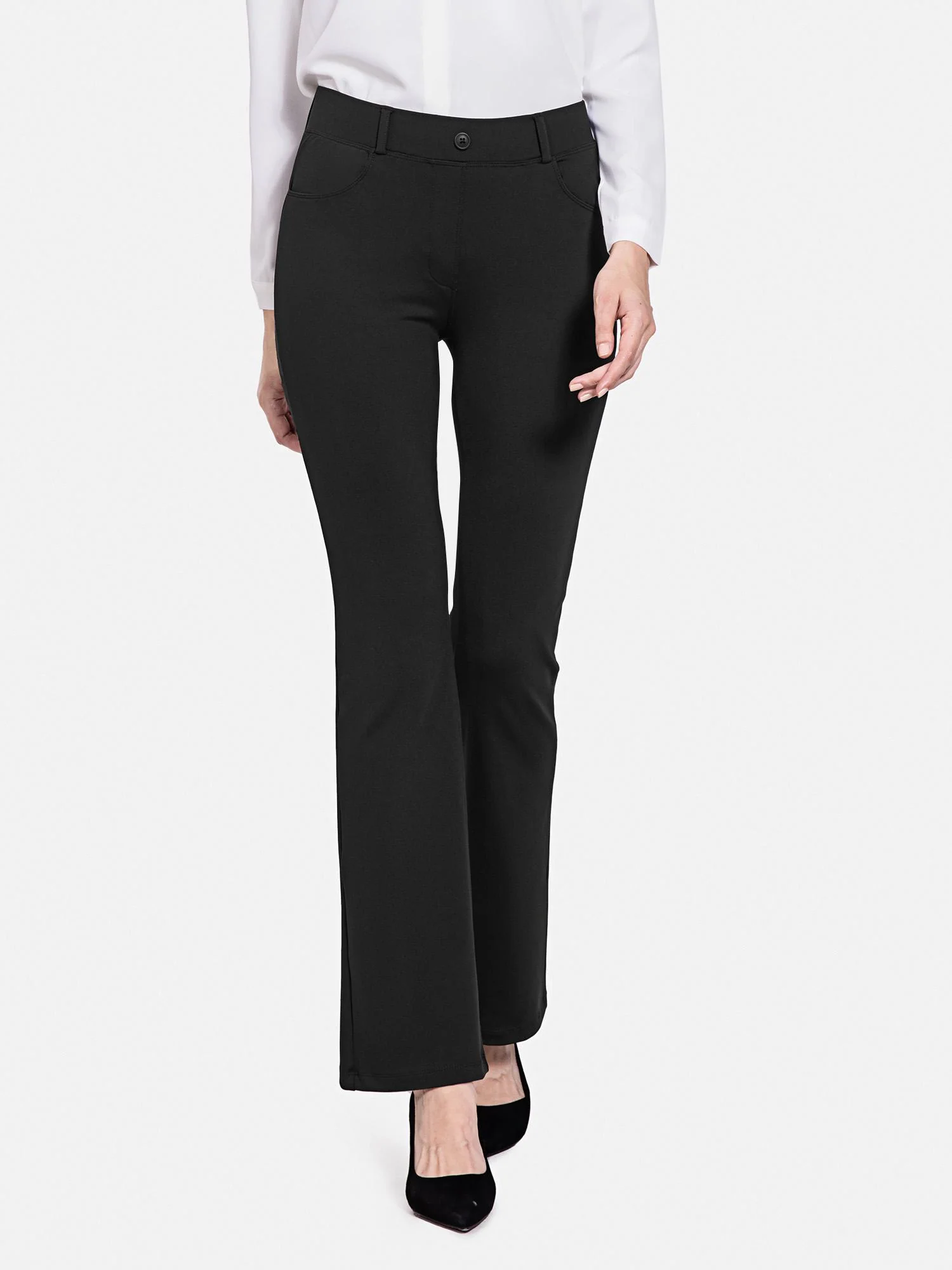 Yoga Micro Work Flared Pants - Image 32