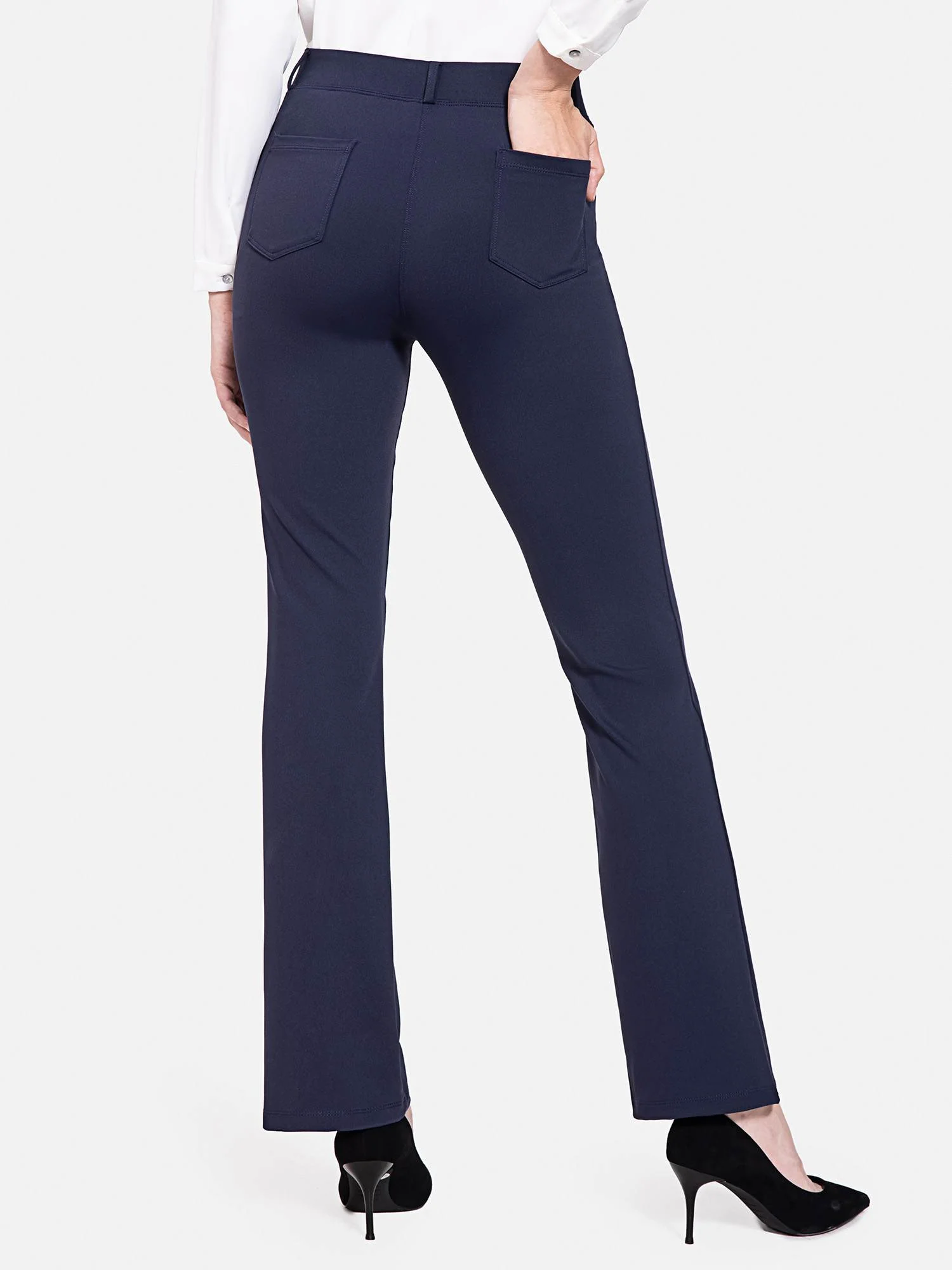 Yoga Micro Work Flared Pants - Image 5